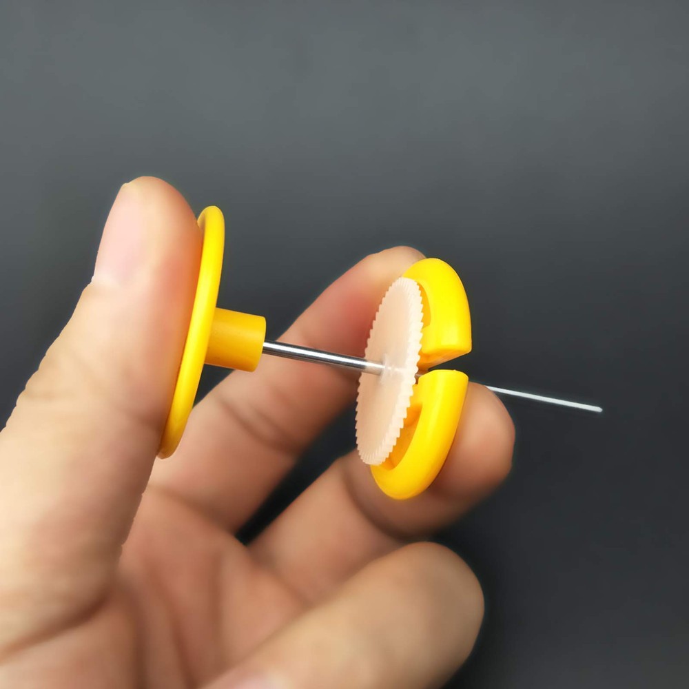 EUDAX 82 pcs Plastic Gear Package Kit - DIY Assortment Small, Assorted