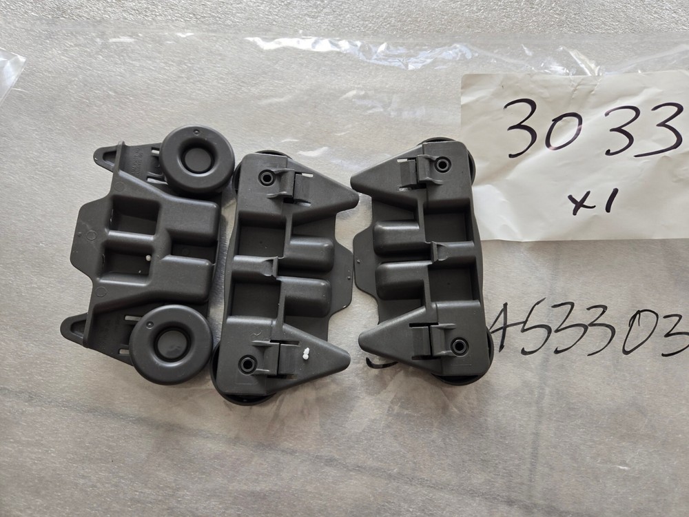 3-Pack W10195416 Dishwasher Wheels Replacement