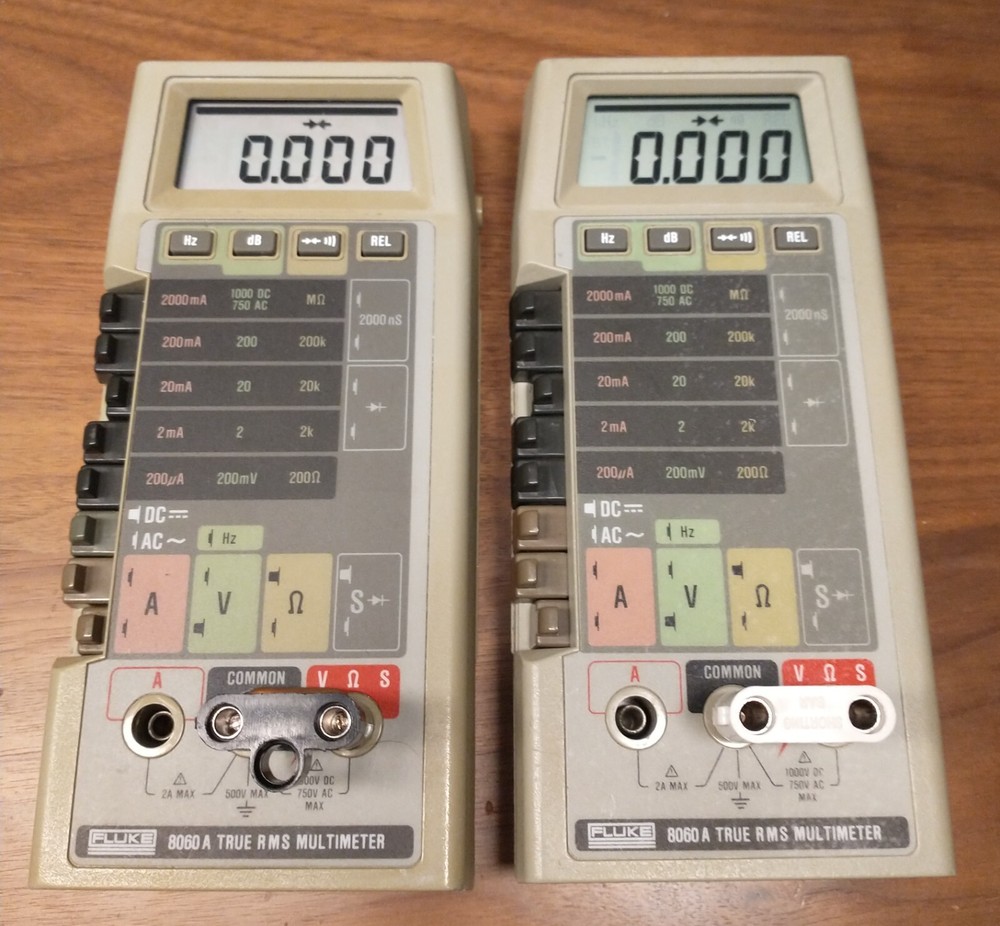 Fluke 8060A Replacement Display (custom designed, non-Fluke part)