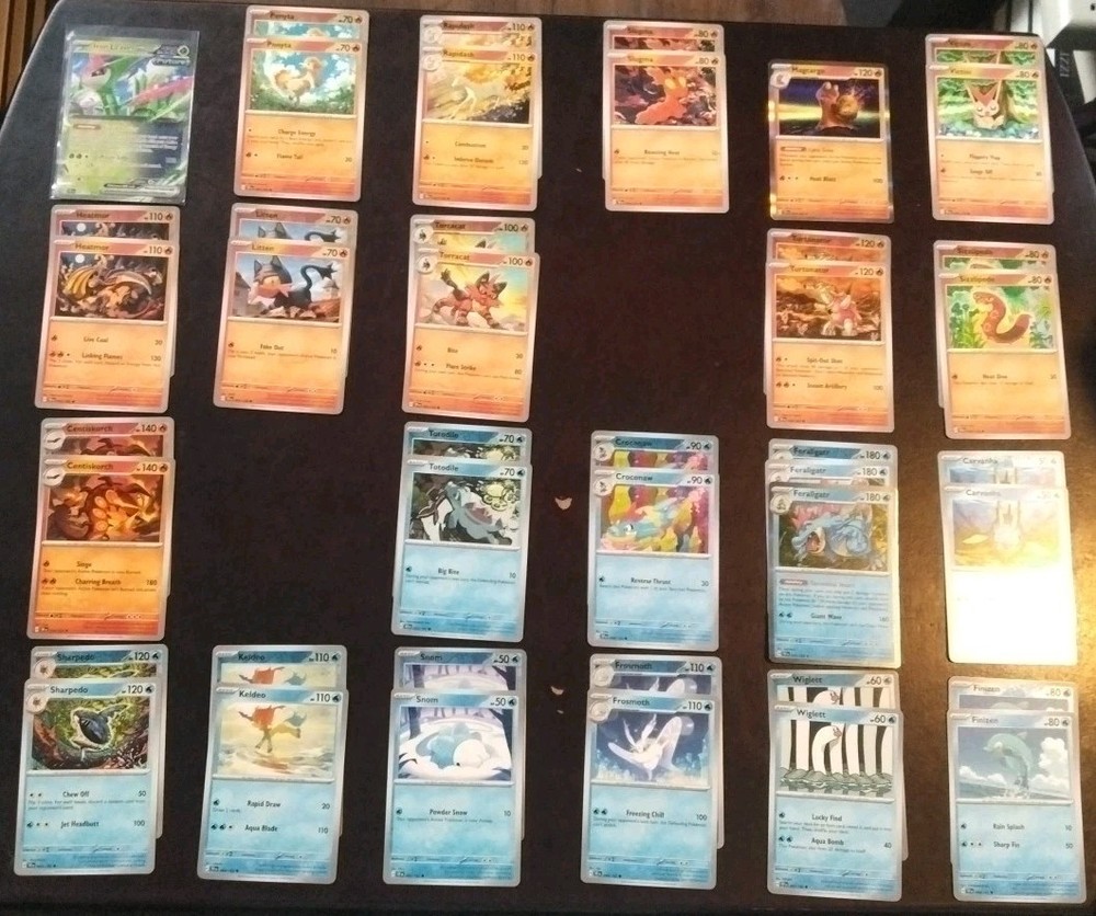 Pokemon Temporal Forces Near Complete Base Master Set- (28-RH/5-EX/7-AS Missing)