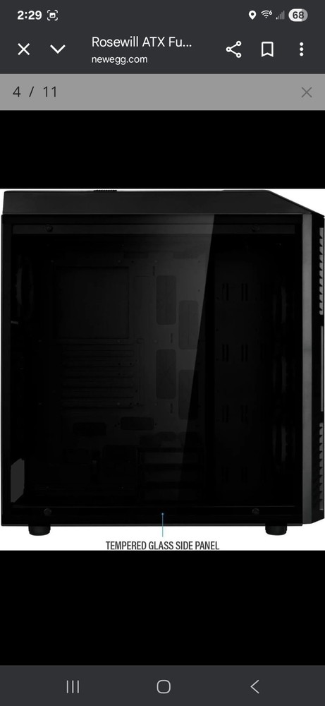 Rosewill Nighthawk Z Full Size Computer Case