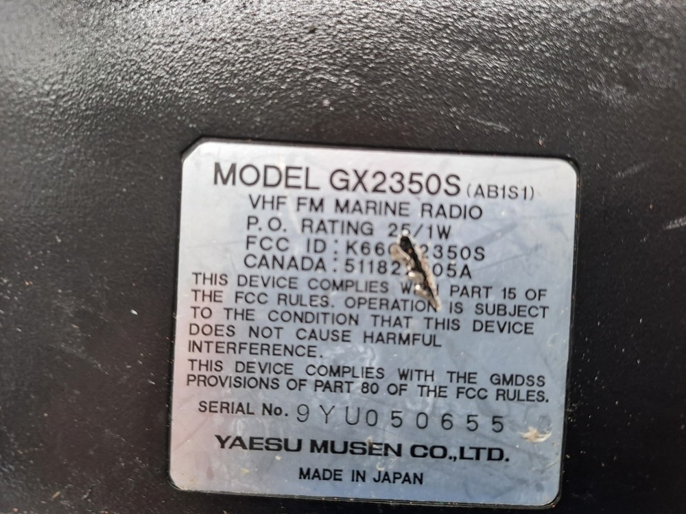 STANDARD HORIZON SPECTRUM GX2350S