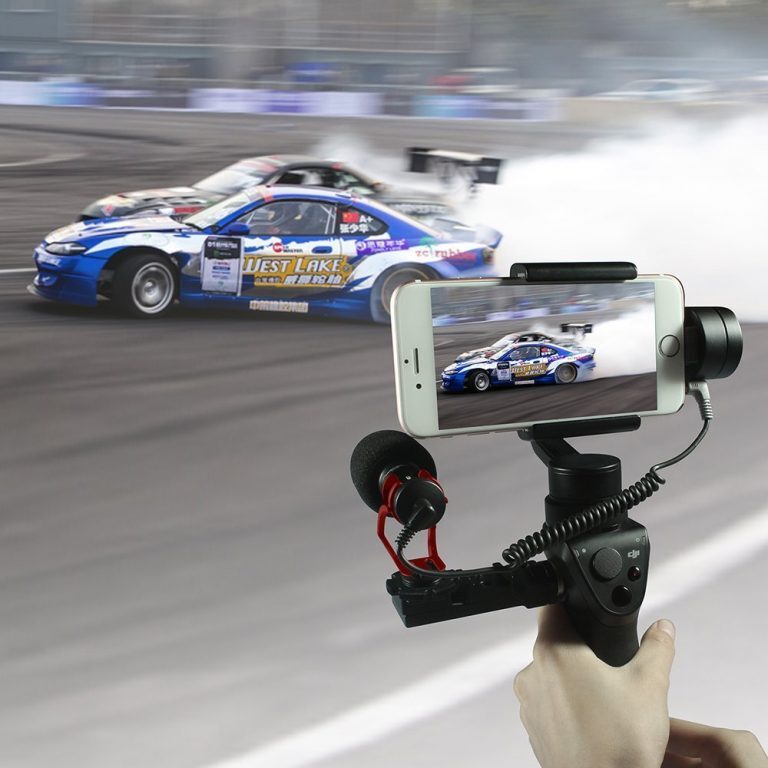 Mini On-Camera Directional Shotgun Mic (Red) - CoMica