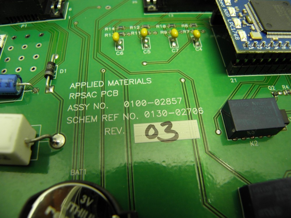 Applied Materials RPSAC Board 0100-02857