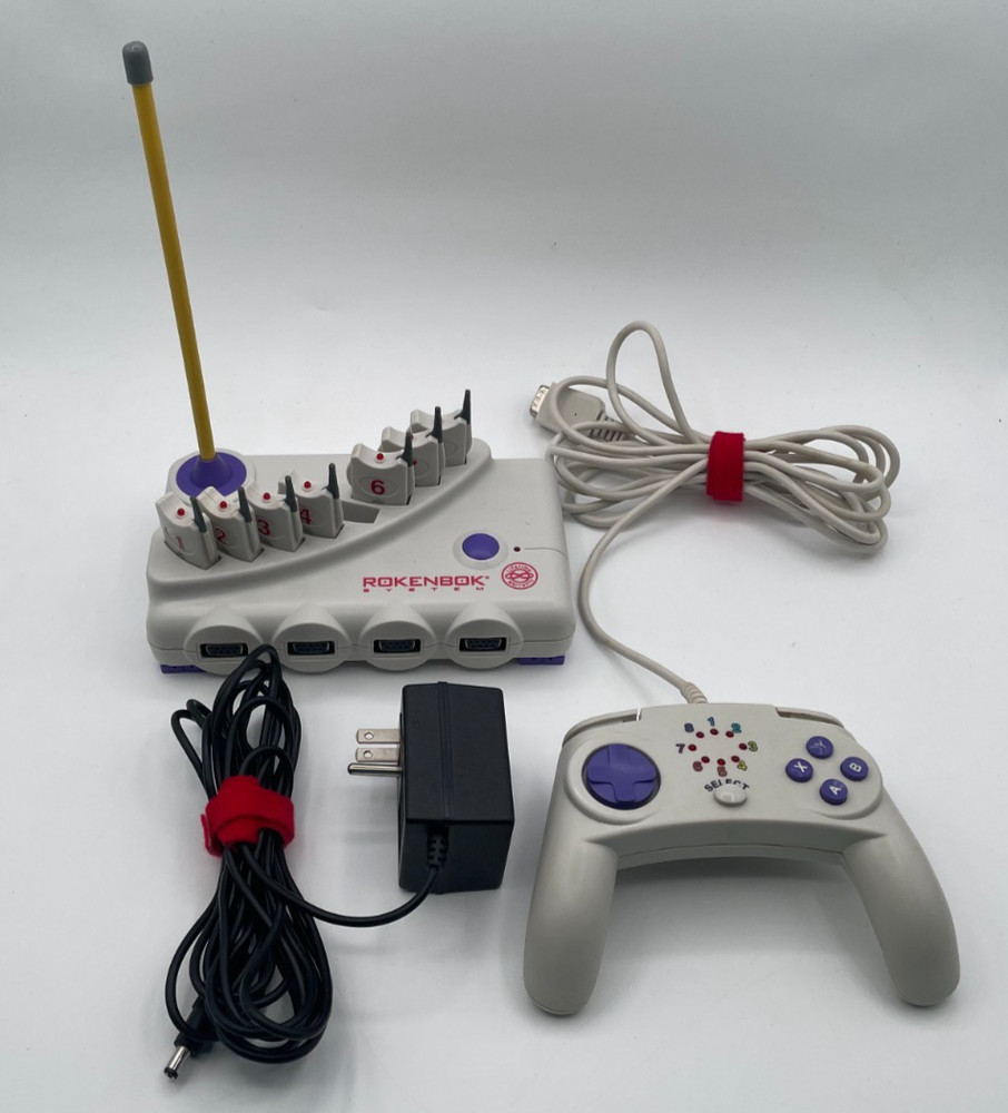 Rokenbok System Control Command Console Station Deck Controller w/7 Chips