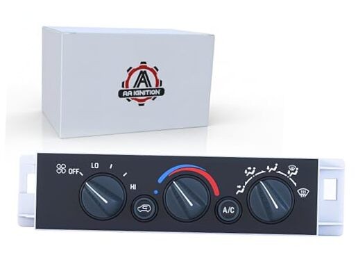 AC Heater Climate Control Module for Chevy, Without Rear Defogger Button