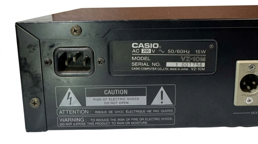 Casio VZ-10M Professional Digital Synthesizer Module - Rackmount Unit