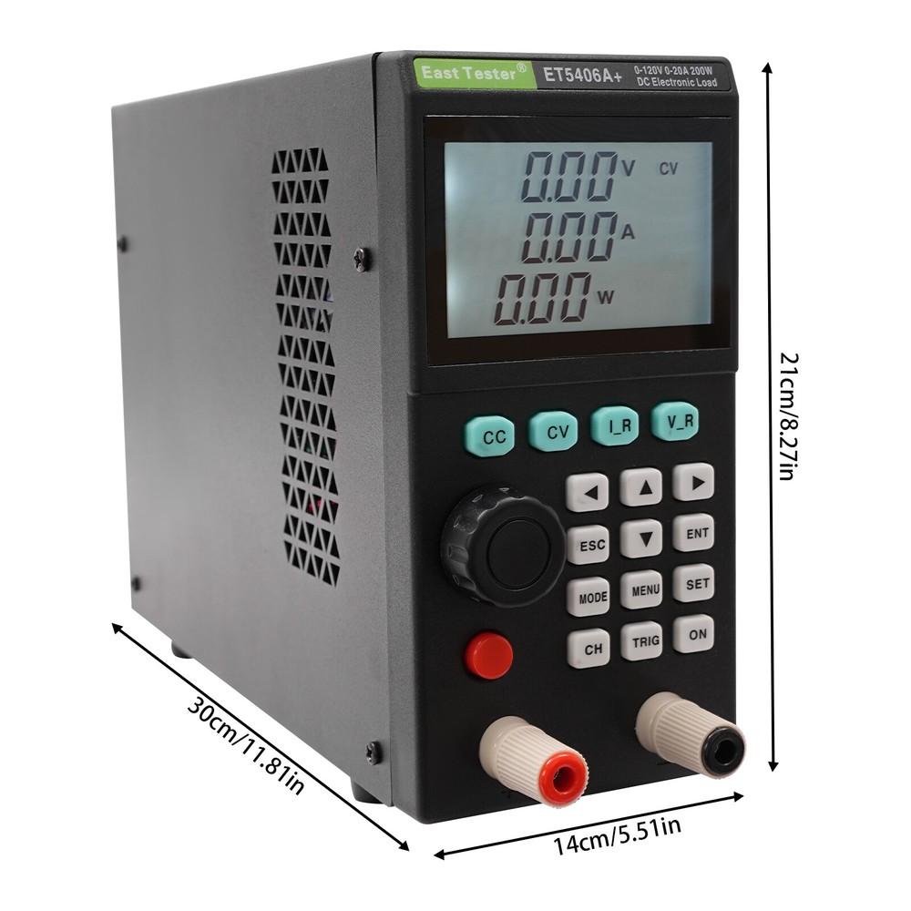 Electronic Load Tester, DC Load Testers, 0-120v 0-20A Battery Tester