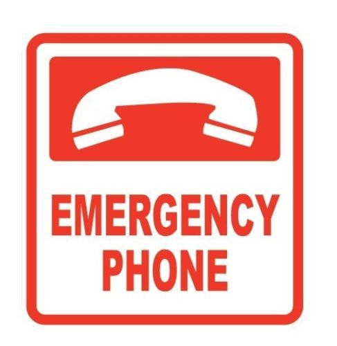 Emergency Wall Phone with Dialpad - Traditional / Industrial style