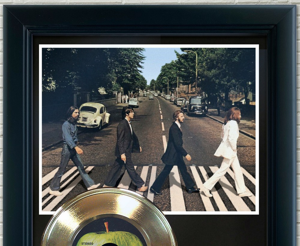 The Beatles "Come Together" Framed Record Display
