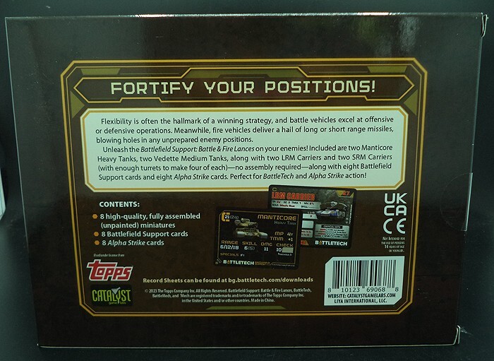 Catalyst Game Labs BattleTech Battlefield Support : Battle & Fire Lances SEALED