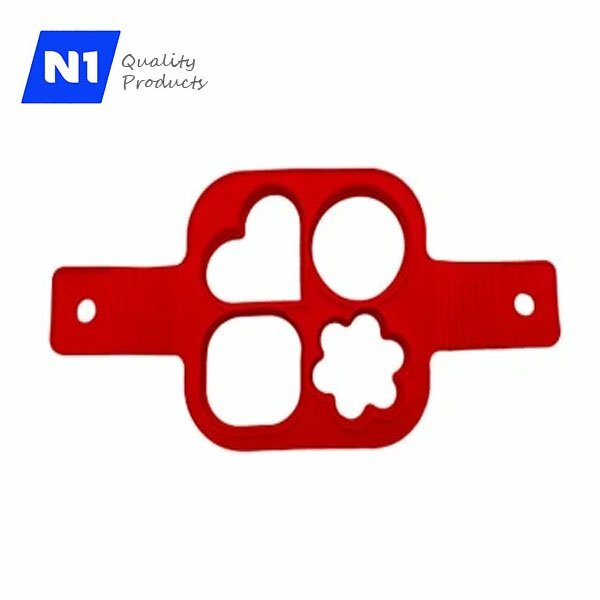 4 Holes Silicone different Mold Pancake Maker Nonstick Egg Ring Maker