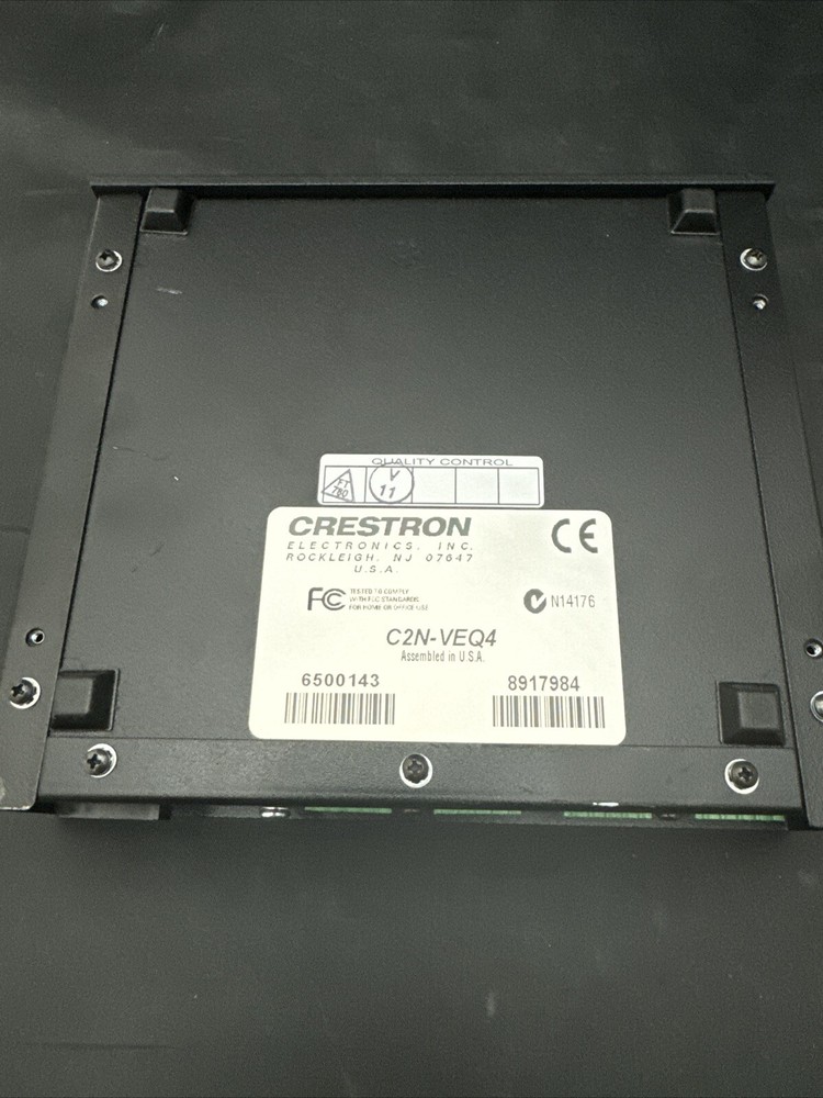 Crestron C2N-VEQ4 4 Channel Volume Equalizer Control / no power adapter