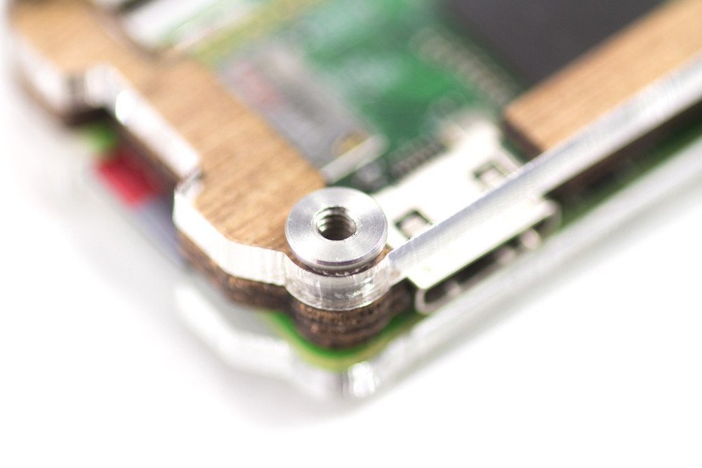 C4Labs Zebra Zero GPIO Wood Case for Raspberry Pi Zero 1.3 & Zero Wireless