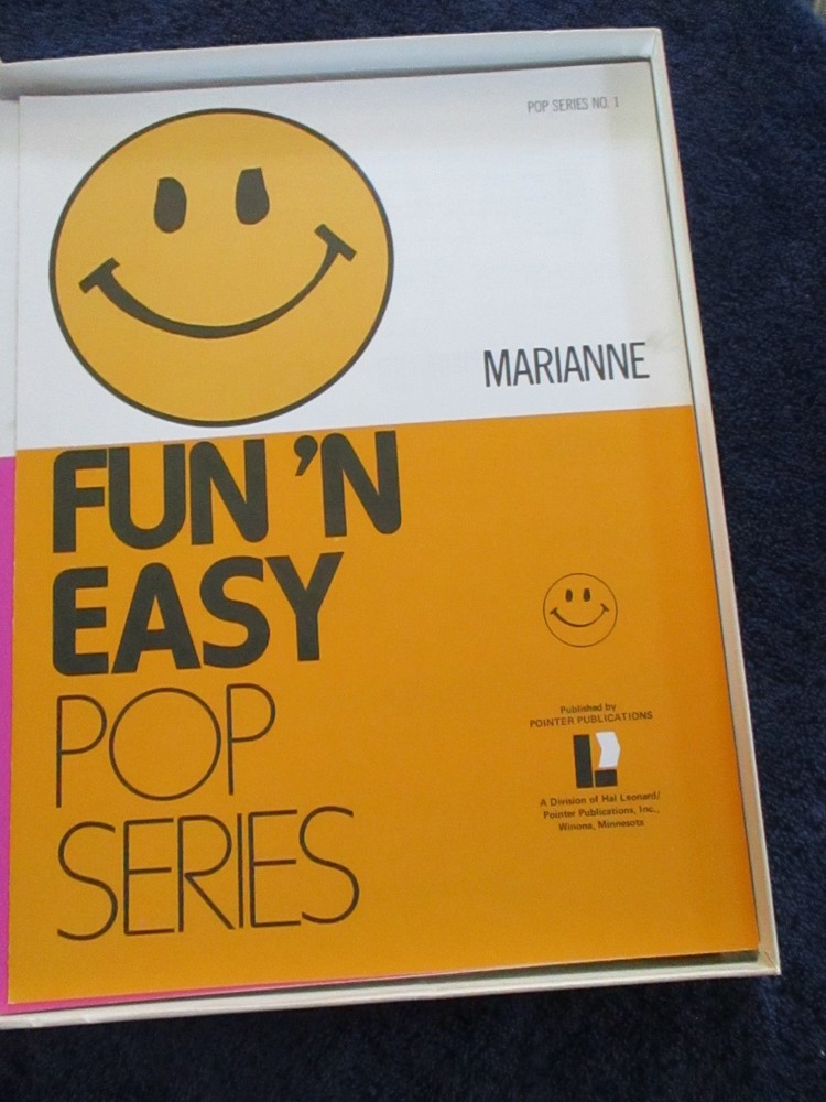 1972 Organ Course Complete Fun 'N Easy Hal Leonard / Pointer in Original Box