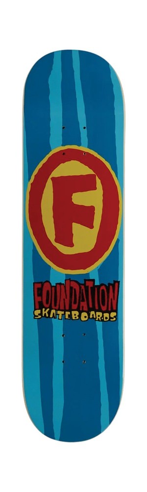 Foundation Skateboards Reboot 8" Skateboard Deck + griptape