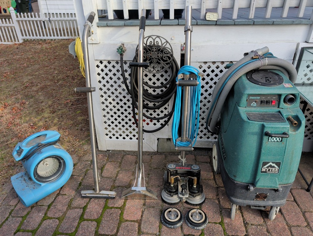 Rotovac Carpet & Tile Cleaning Equipment (Complete Setup)