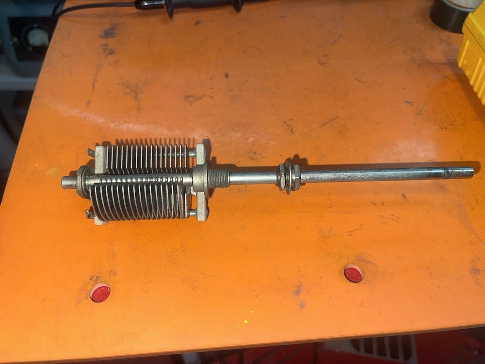 Johnson Viking Challenger Transmitter HV Plate Variable Capacitor Assembly Works