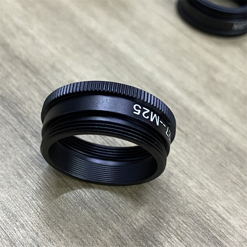 M27 to M25 Microscope Objective Lens Adapter Ring f Zeiss Mitutoyo Microscope