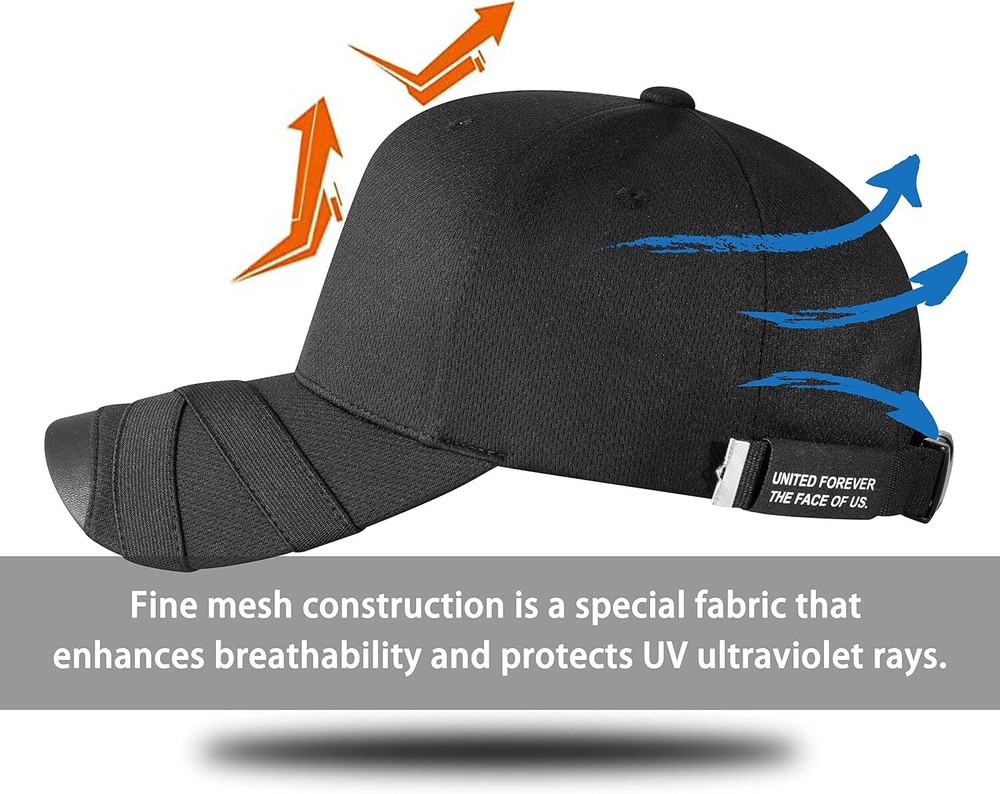 Teamlife Max Cool Air Ventilation Mesh Back Performance Small-Large, Black