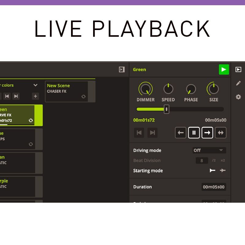 ADJ American DJ myDMX 5 Express DMX Lighting Control Software Module Interface f