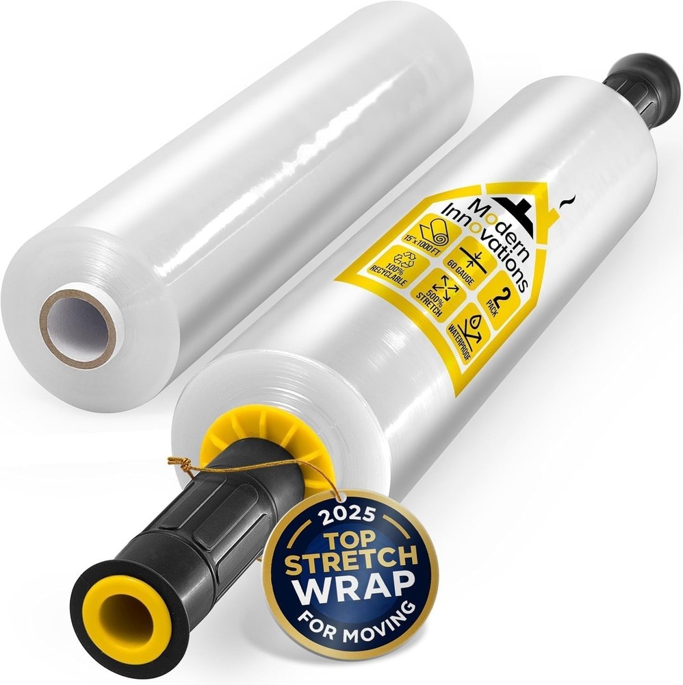 Moving & Packing Supplies - 15" Stretch Wrap 2 Rolls