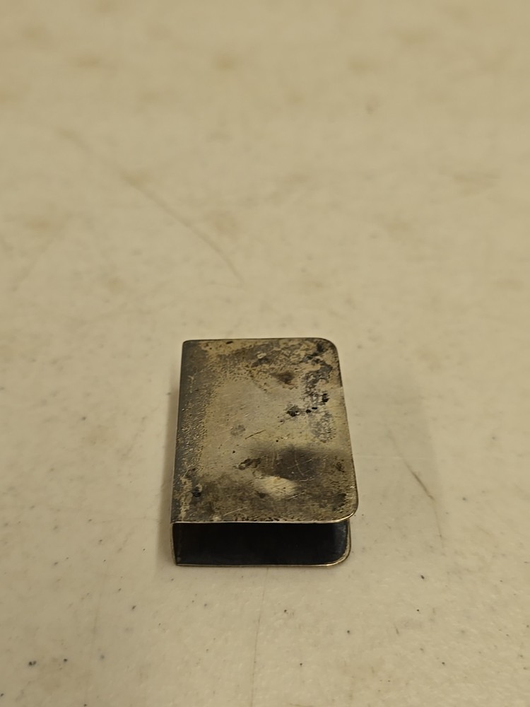 Antique LA Colonial Sterling Silver Match Box Safe