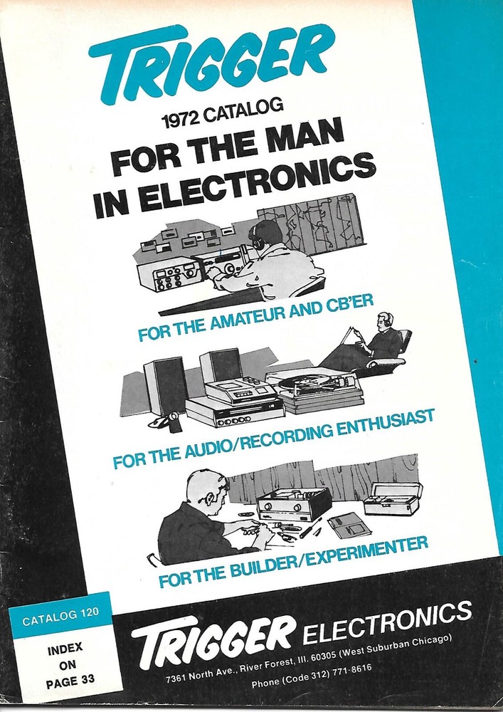 Trigger Electronics CATALOG #120 1972