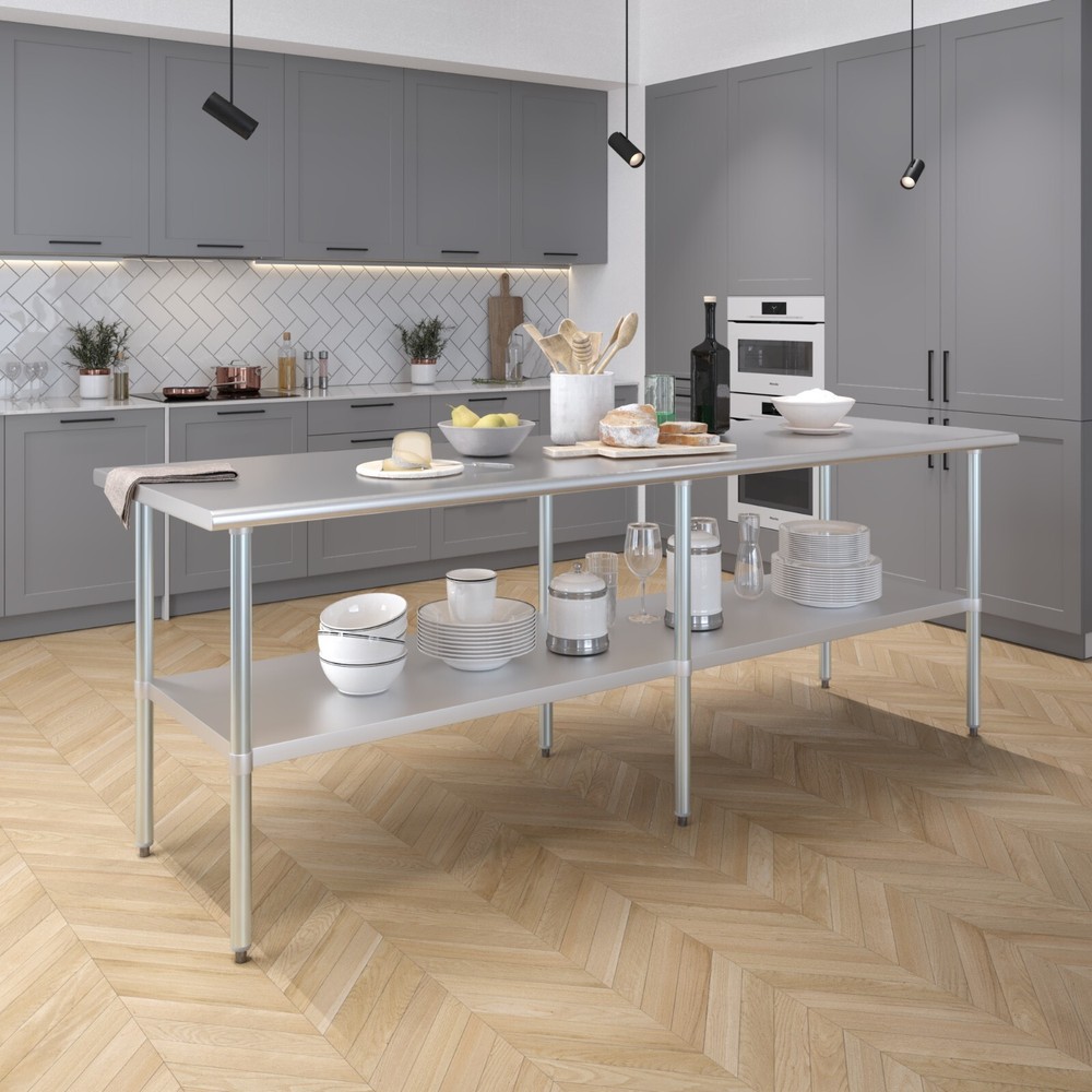 30 in. x 96 in. Stainless Steel Table