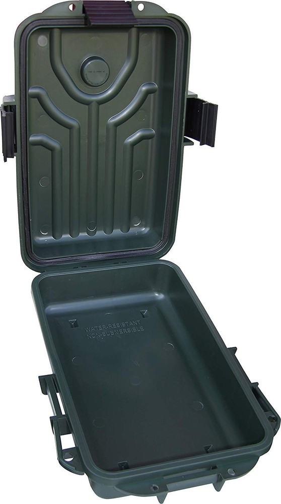 Mtm Survivor Dry Box Small Forest Green Water Resistant Storage Container