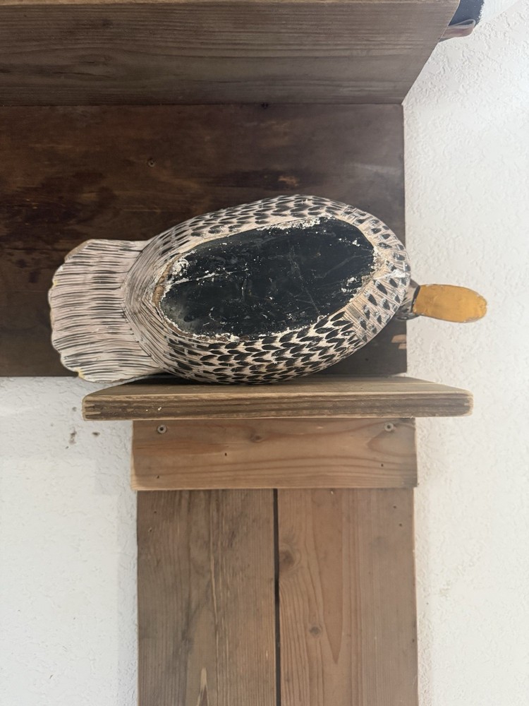 Wood Mallard Duck Decoy