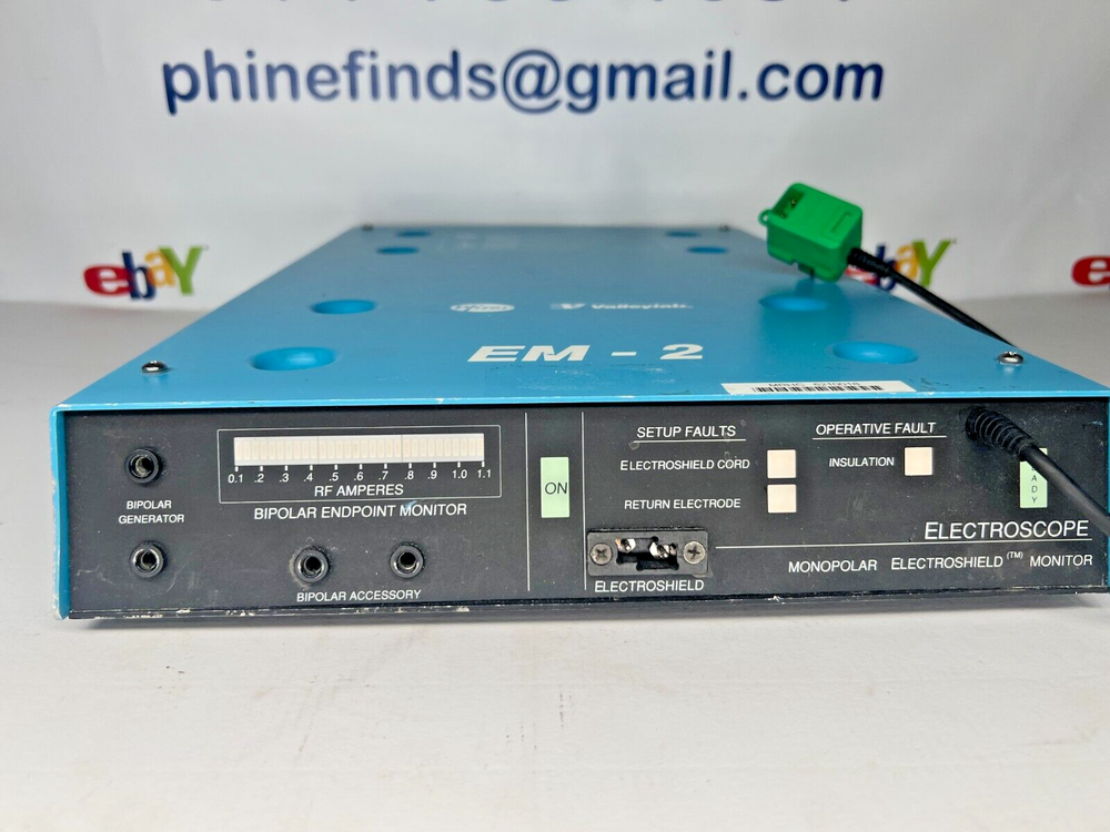 Valleylab EM-2 Electroscope Monopolar Electroshield Monitor