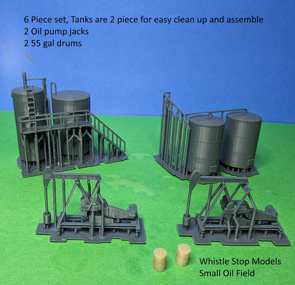 N-Scale Small Oil Field N7004