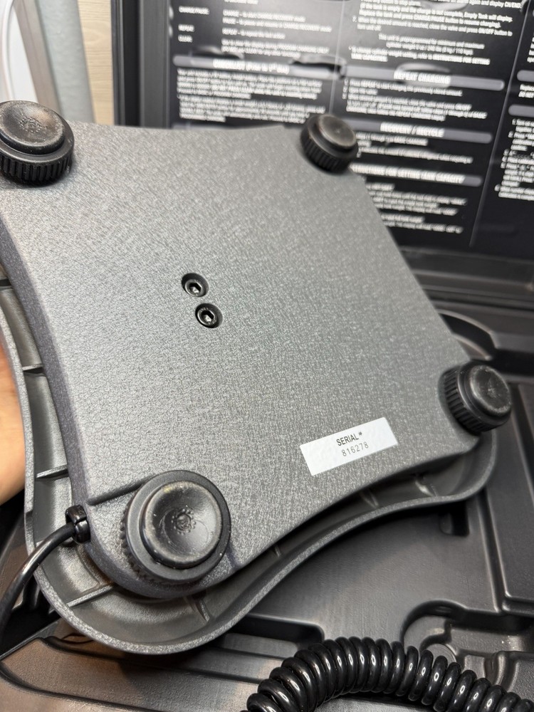 Mastercool 98210-BL - Black Series Electronic Charging Scale with Bluetooth