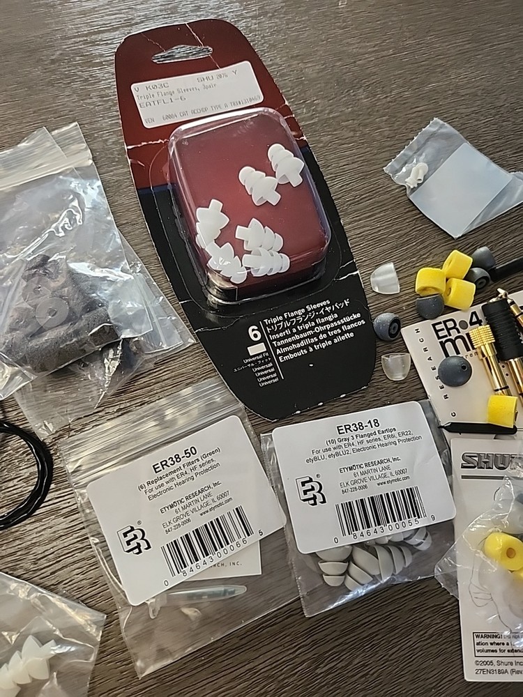 Earphones Accessories Lot