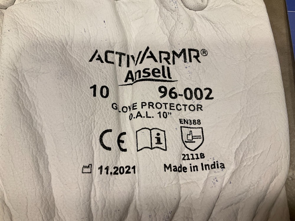 Ansell 96-002 Hyflex Electrical Glove Protector Activearmr Size large 10