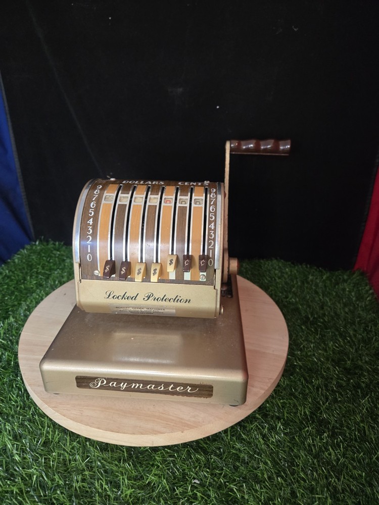 Pay Master X-550 Check Writer