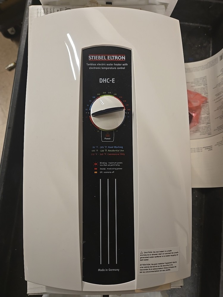 Stiebel Eltron Tankless Electric Water Heater DHC-E  8/10 224201