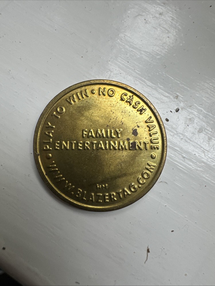 Blazer Tag Arcade Game Token - Austin, TX