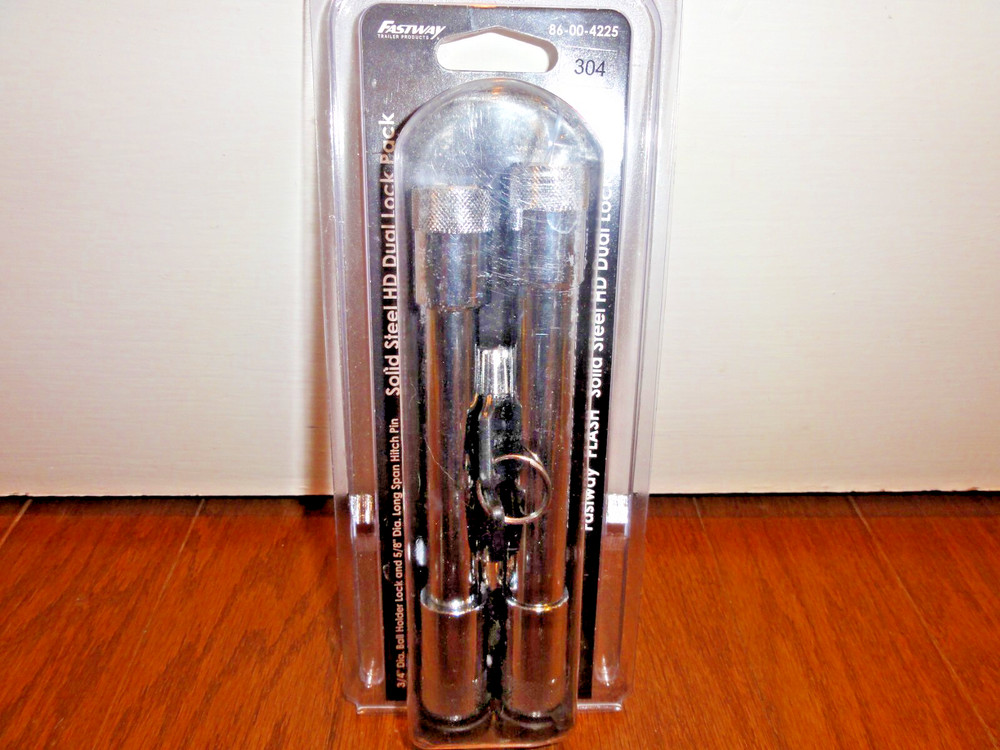 Fastway 86-00-4225 Flash Solid Steel HD Dual Lock Pack - 2 Keys