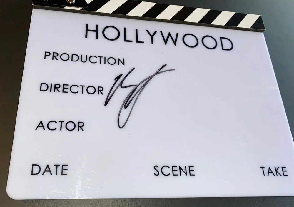 Barry Jenkins Signed Movie Clapboard Moonlight
