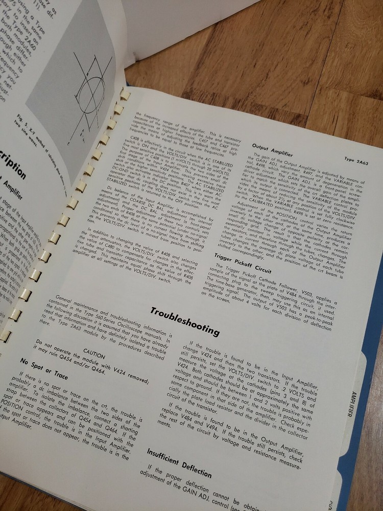 Tektronix Instruction Manual 2A63 Type Plug-in