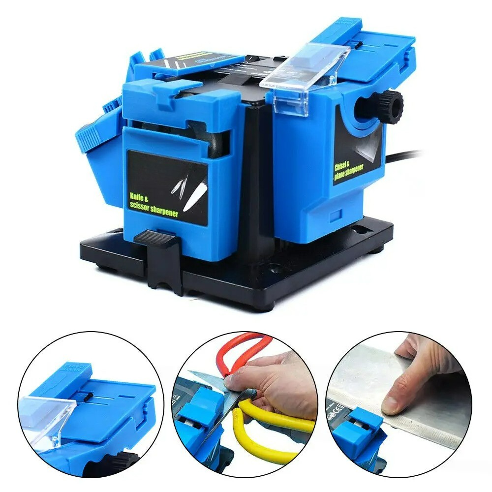 Electric Sharpener Multi Task Knife Scissor Drill Bit Chisel Sharpening Machine