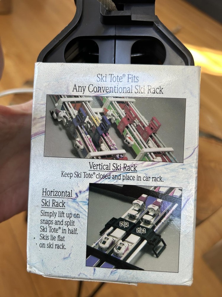 Ski Tote Locking Transport System with Combination Lock