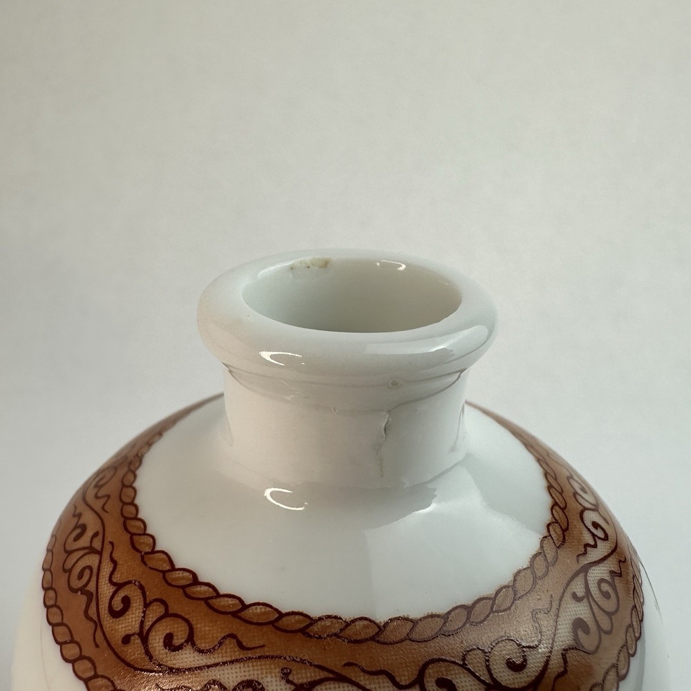 Porcelain Empty Sake Bottle Read Asian Bottle