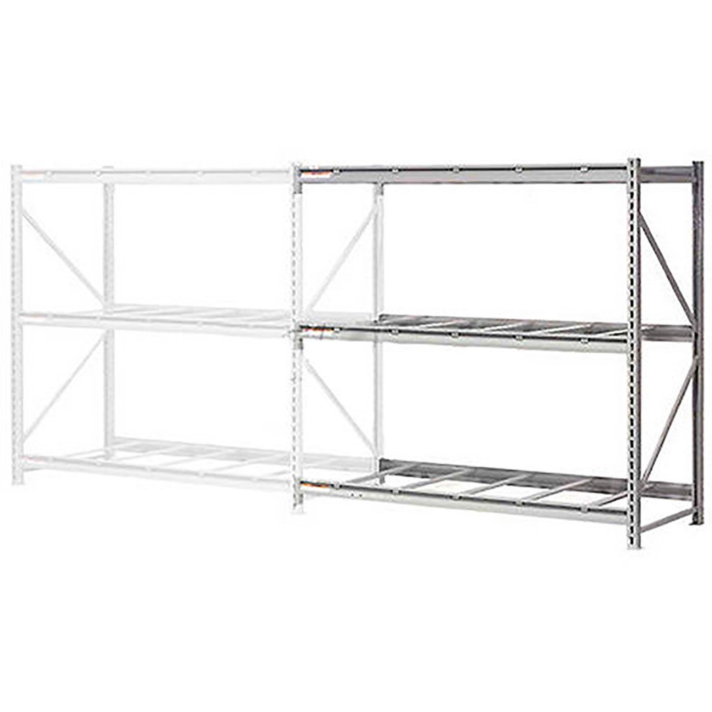 Extra High Capacity Bulk Rack Without Decking Add-On Unit 96"W x 36"D x 72"H