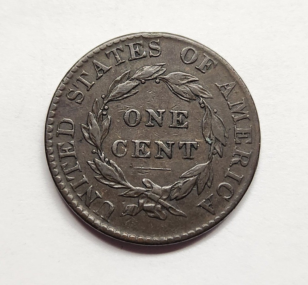 1824 Large Cent – Very Choice Medium Brown (Virtually XF)