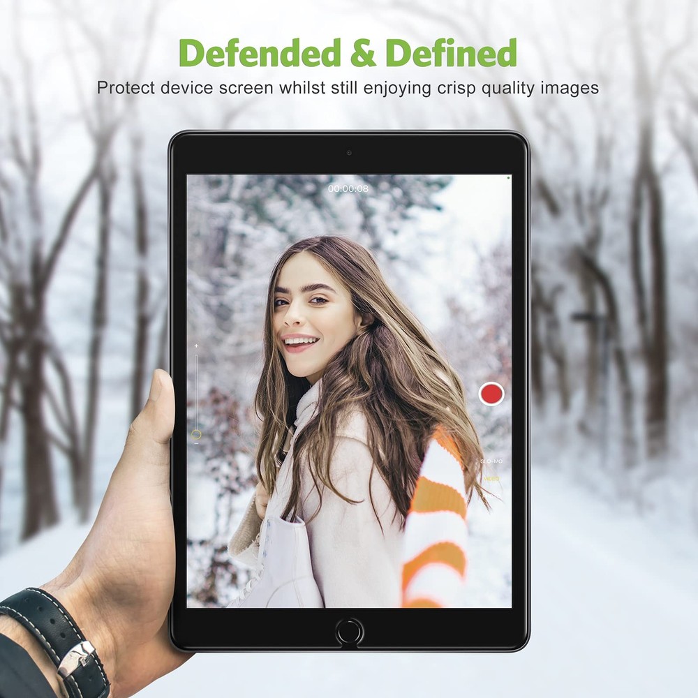 apiker 2 Pack Screen Protector for iPad 9th 8th 7th Generation 10.2 Inch,...