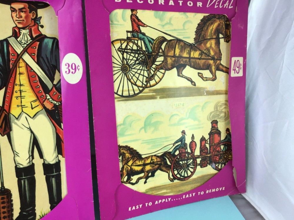 Vintage Meyercord Decals - 3 Packs