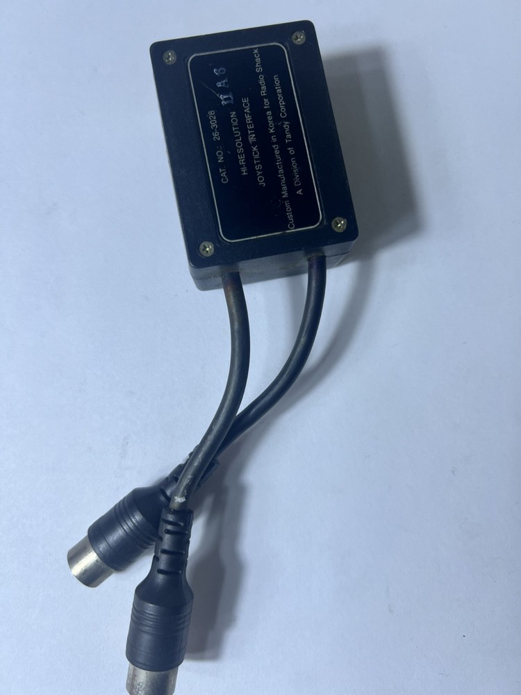 Tandy 26-3028 Hi Resolution Joystick Interface Module Tested and Working Preowne